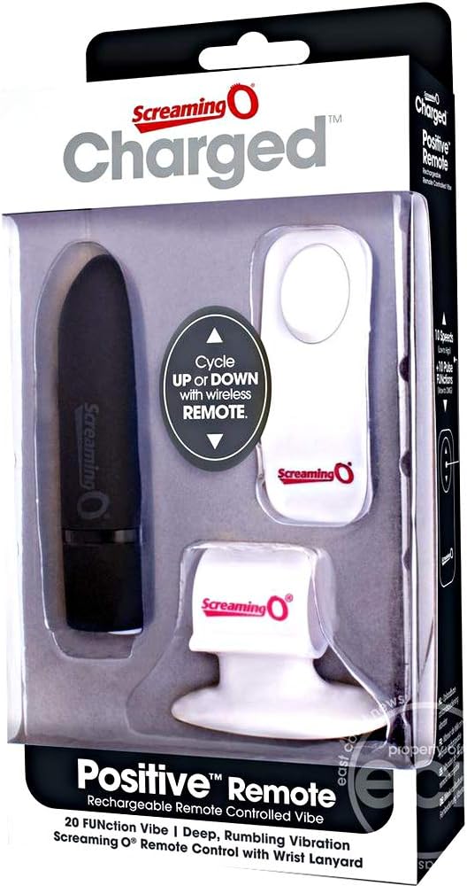 Vibrador Inalámbrico Charged Negro - imagen 1