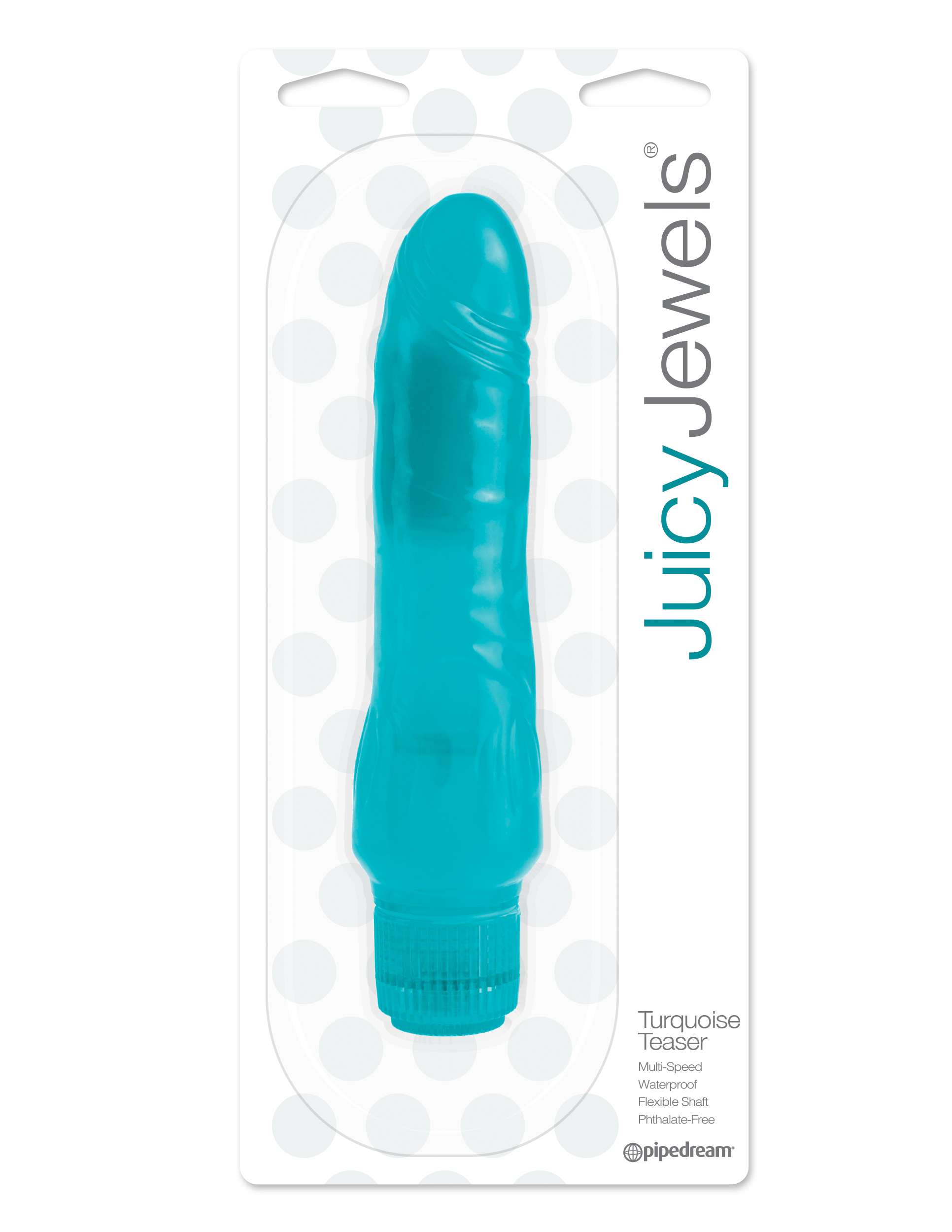 Vibrador Realista Juicy Jewels Turquesa - imagen 2