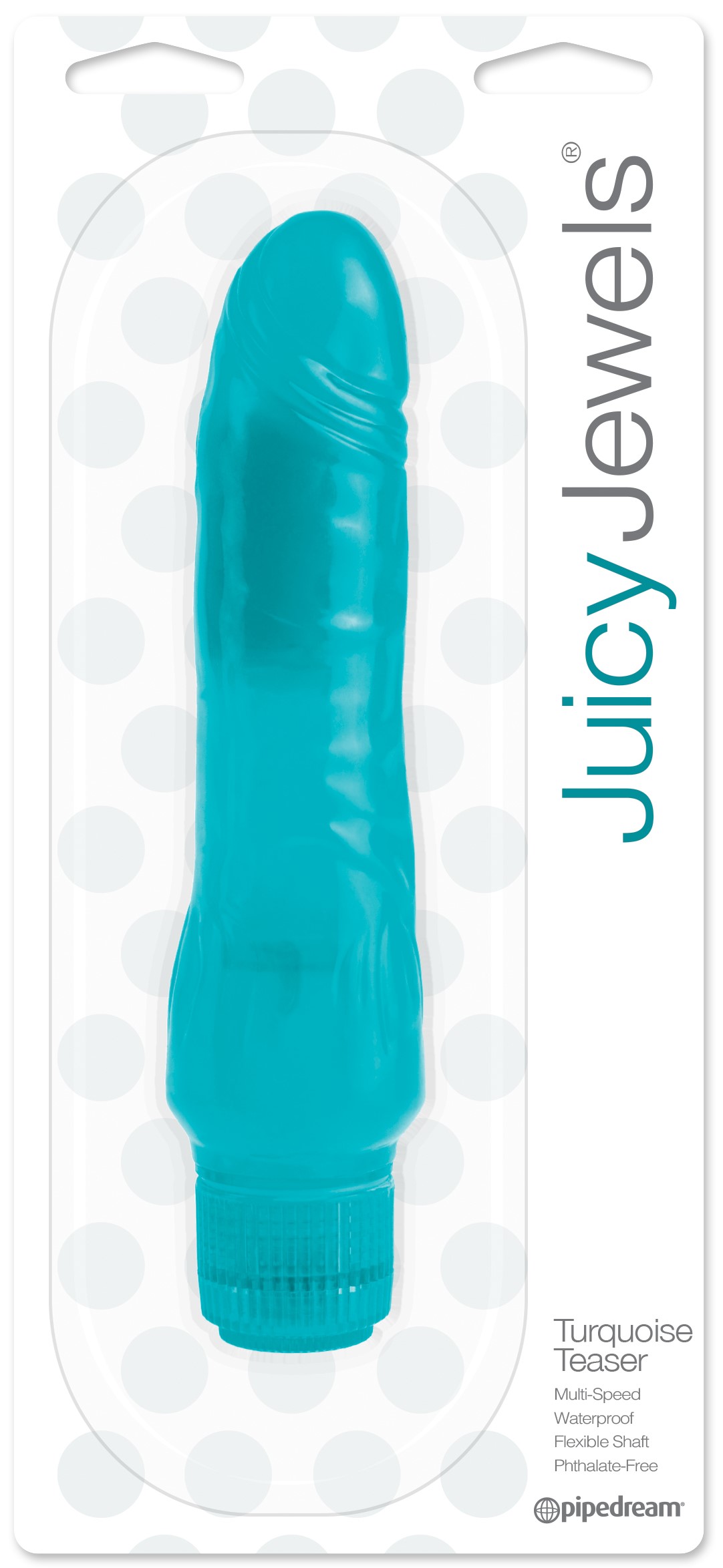 Vibrador Realista Juicy Jewels Turquesa - imagen 1