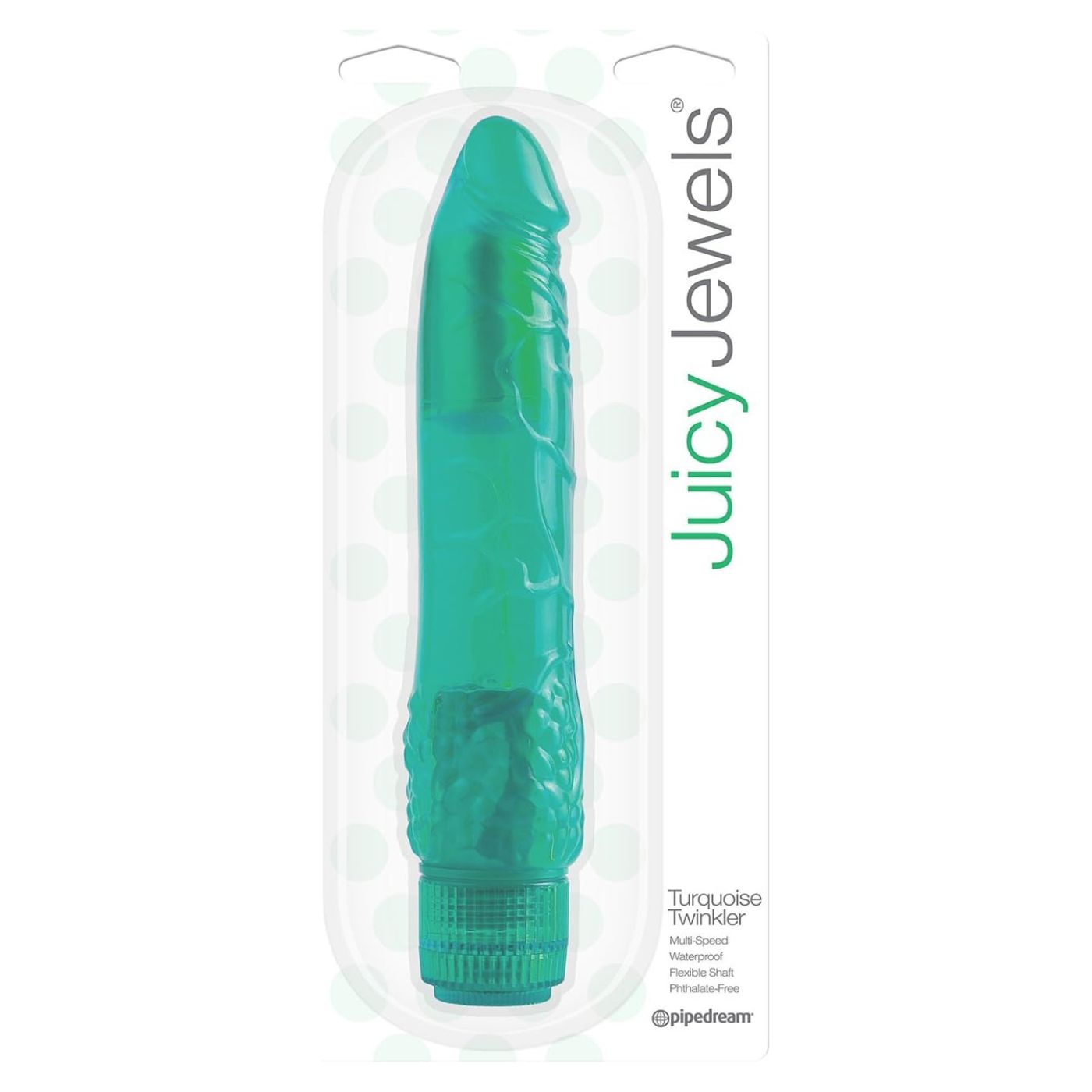 Vibrador Realista Juicy Jewels Verde - imagen 2