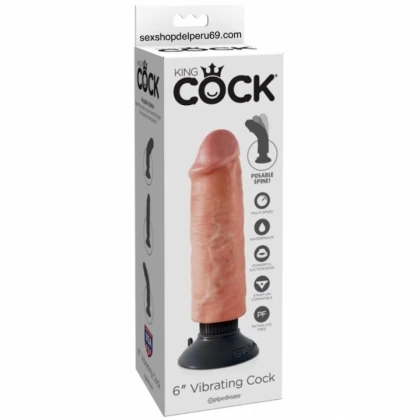 Vibrador Realístico King Cock 6 - imagen 1