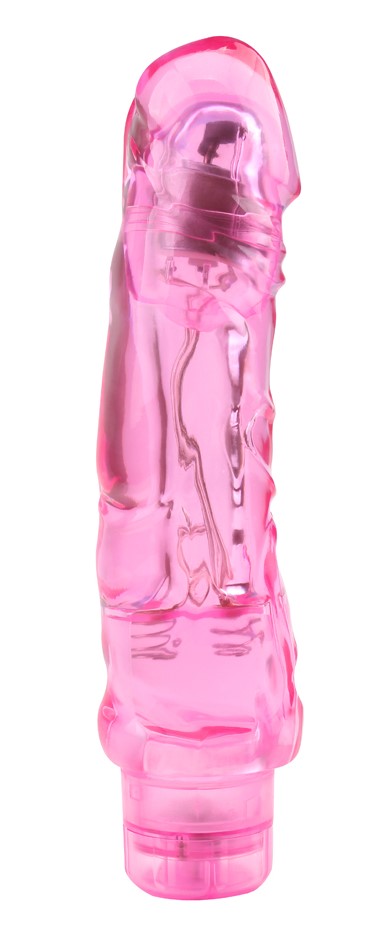 Vibrador Realista Crystal Jelly Limerence Pink - imagen 1