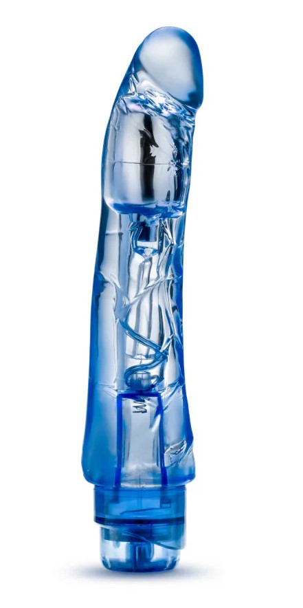 Vibrador Realista Naturally Ambiente Azul - imagen 1