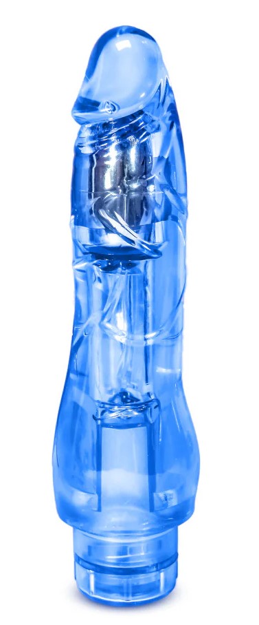 Vibrador Realista Naturally Fantasia Azul - imagen 1