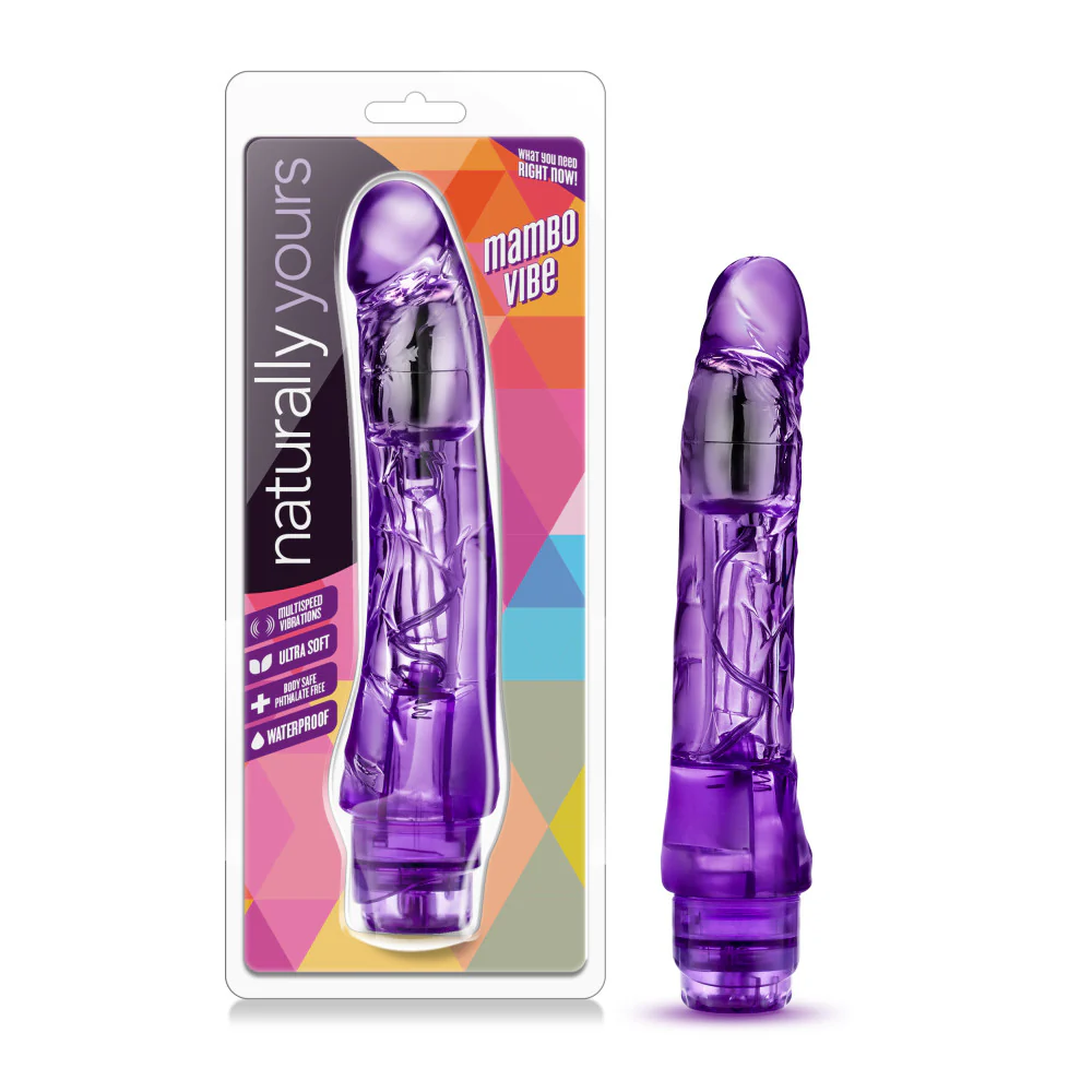 Vibrador Realista Naturally Vibe Lila - imagen 2
