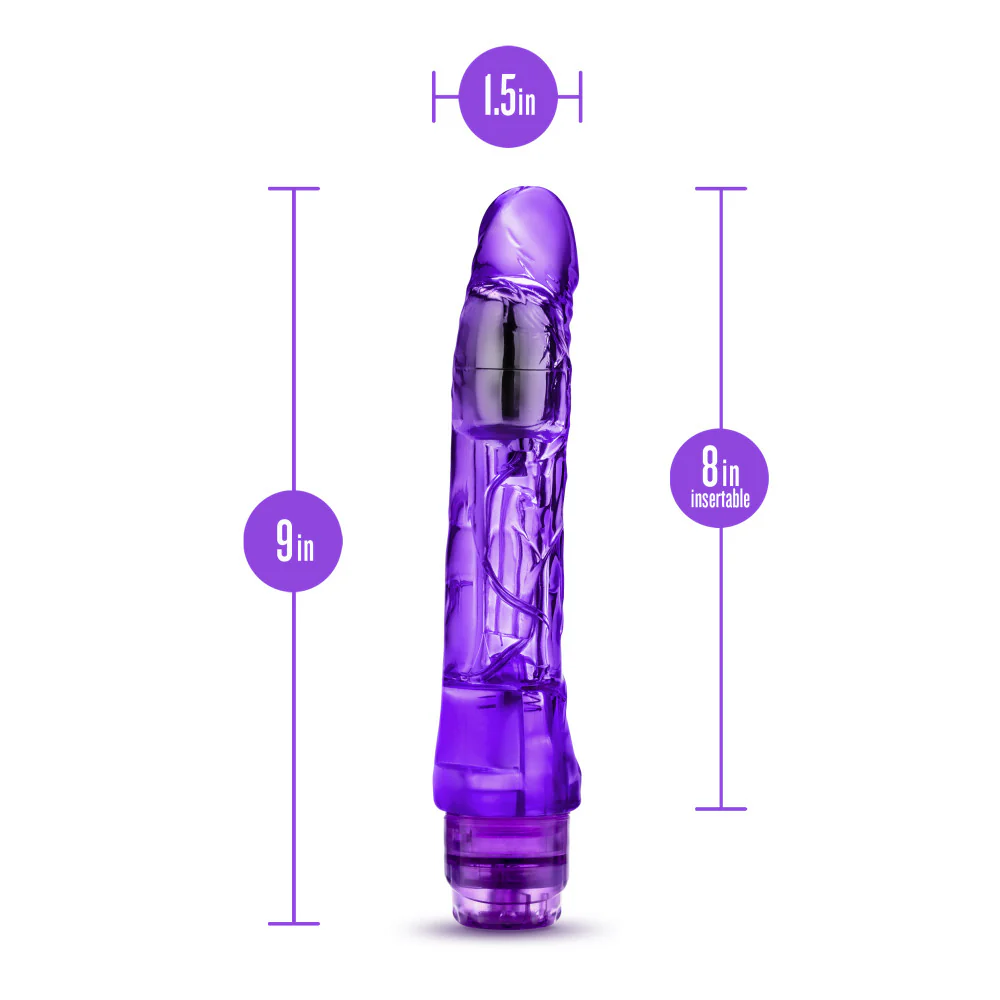 Vibrador Realista Naturally Vibe Lila - imagen 3