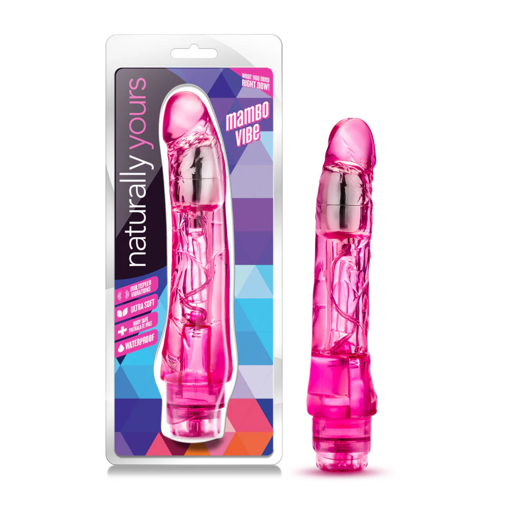 Vibrador Realista Naturally Rosado - imagen 2