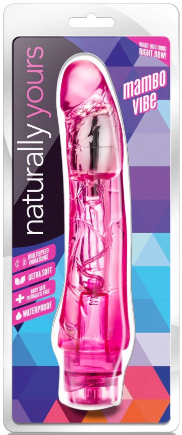 Vibrador Realista Naturally Rosado - imagen 1