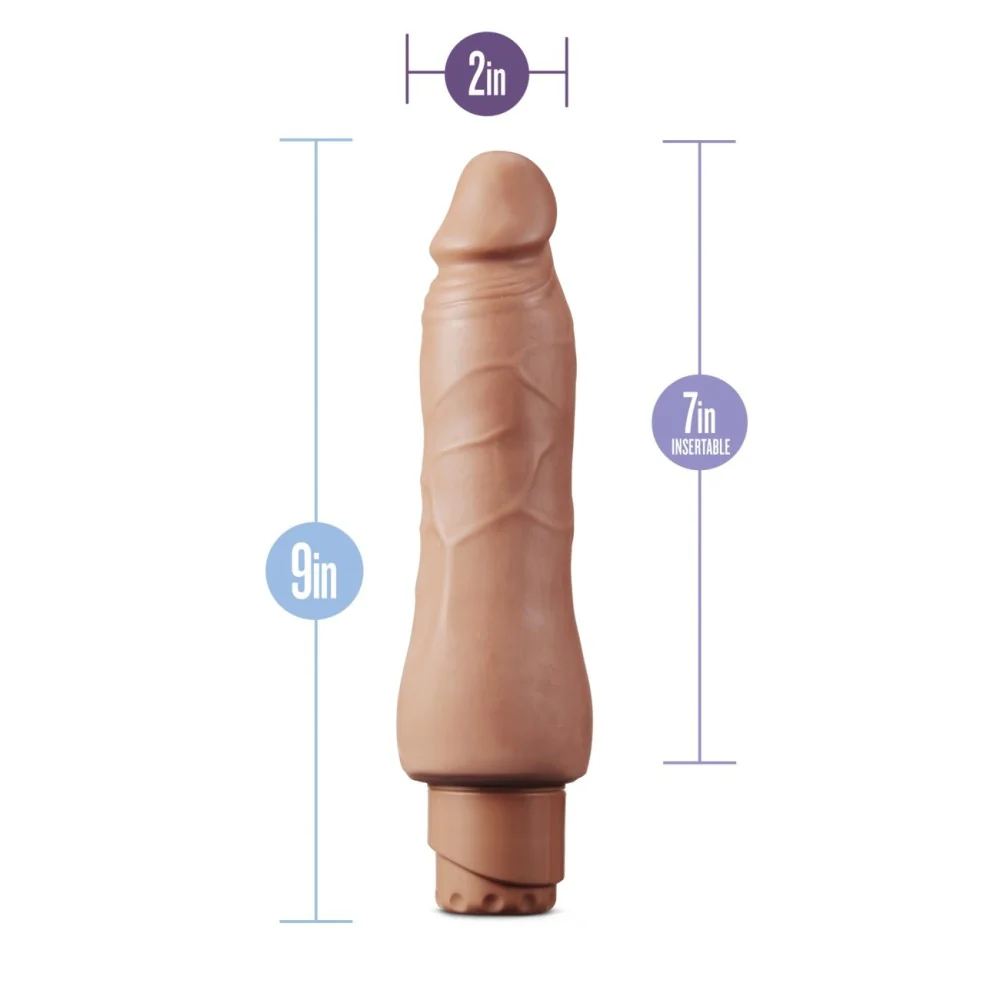 VIBRADOR PIEL REALISTICO LATINO 23 CMS  - imagen 3