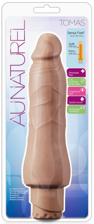 VIBRADOR PIEL REALISTICO LATINO 23 CMS  - imagen 1