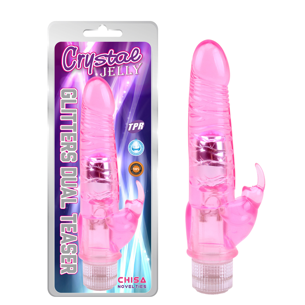 Vibrador Realista Punto g Rabbits Glitters Dual - imagen 2