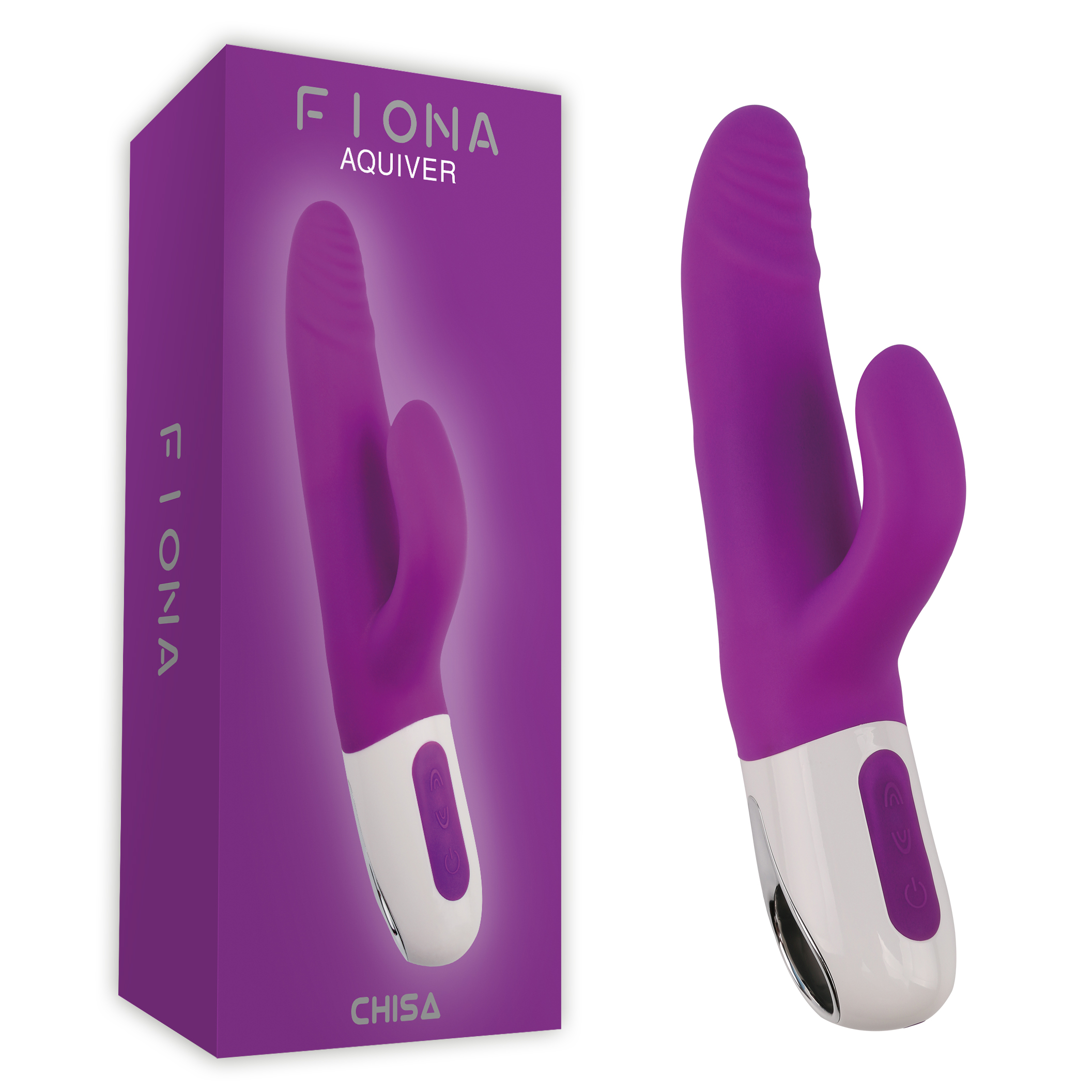 Vibrador Rabbits Realista Fiona Aquiver - imagen 2