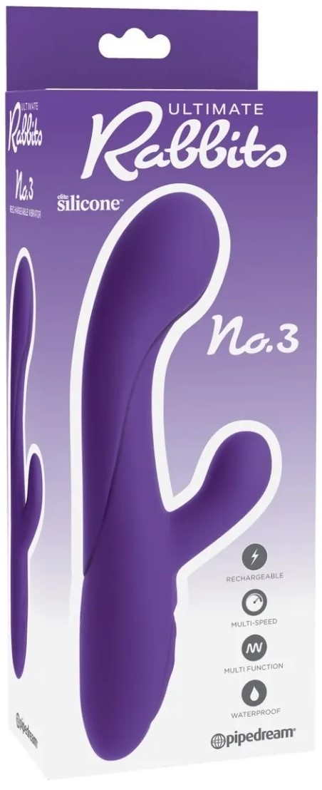 Vibrador Rabbits Realista Ultimate N°3 Lila - imagen 1