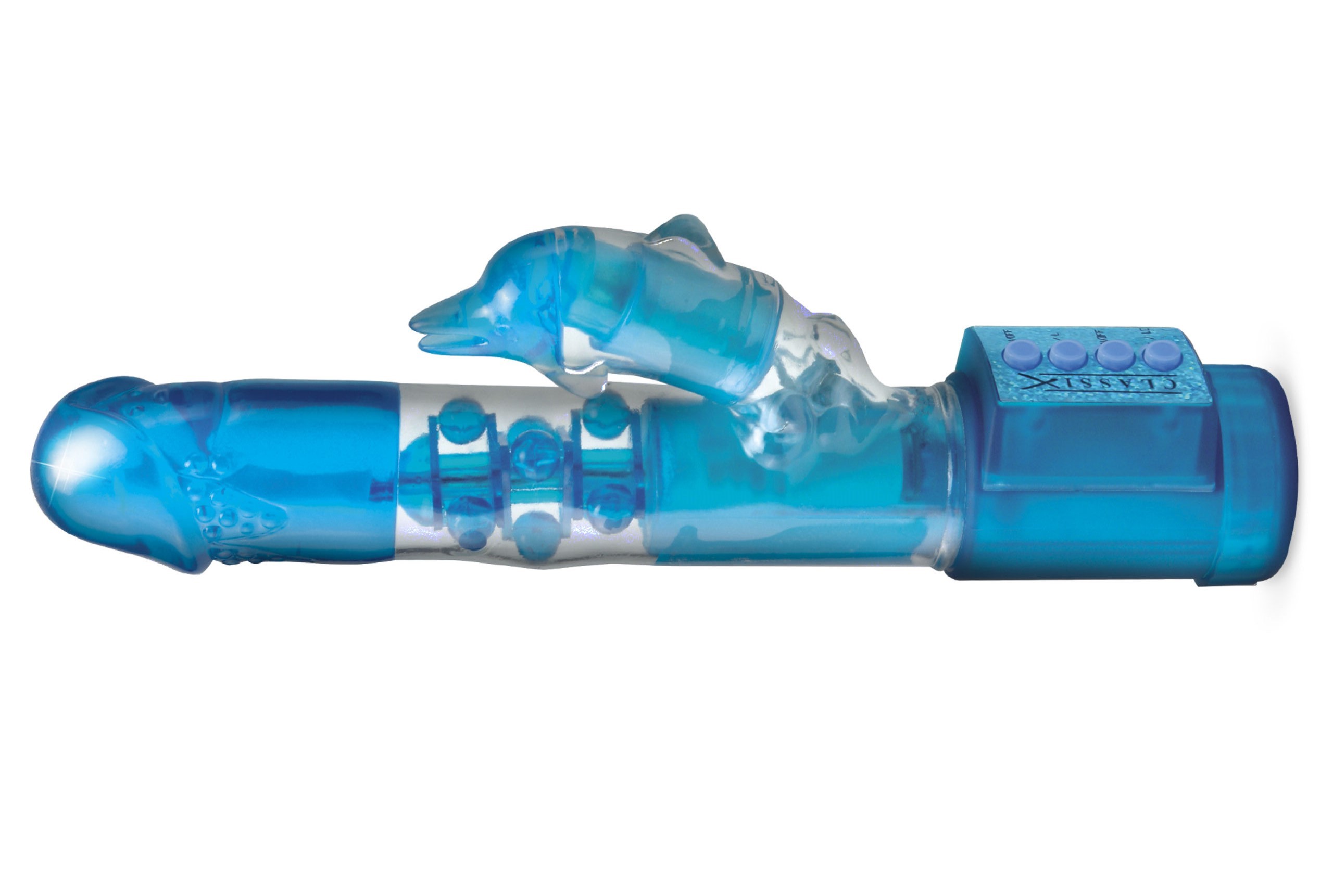 Vibrador Rabbits Multiorgasmico Dolphin Jelly - imagen 3