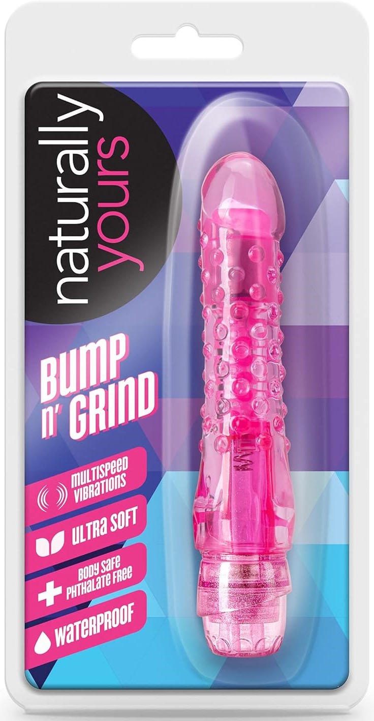 VIBRADOR REALISTA BUMP N GRIND-ROSA  - imagen 1