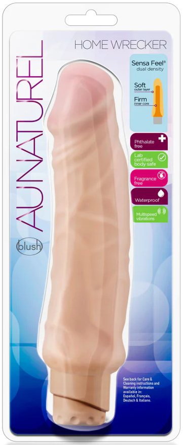 Vibrador Realista Piel Suave Doble Densidad  - imagen 1