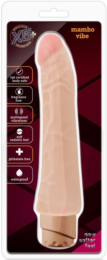 Vibrador Realista Suave MAMBO VIBE NATURAL  - imagen 1