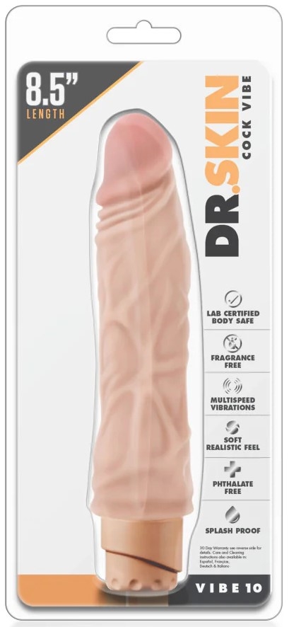 VIBRADOR REALISTA 21.5 CENTIMETROS PIEL  - imagen 1