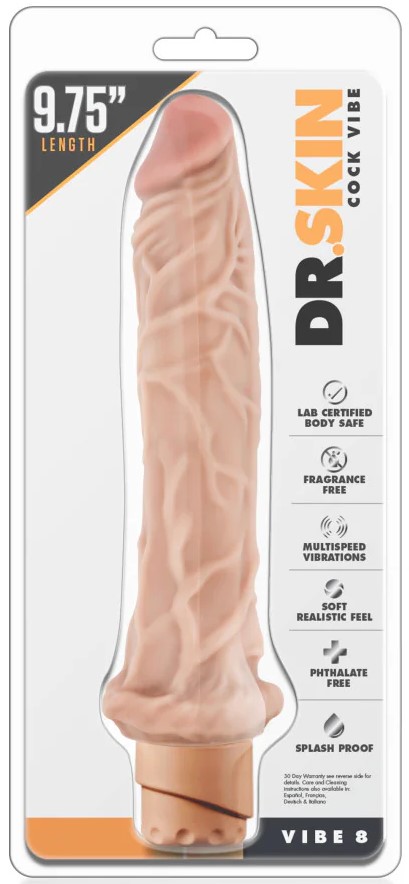 VIBRADOR REALISTICO PIEL SUAVE DR SKIN  - imagen 1