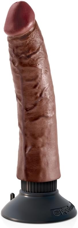Vibrador Realista King Cock # 7 Marron - imagen 1
