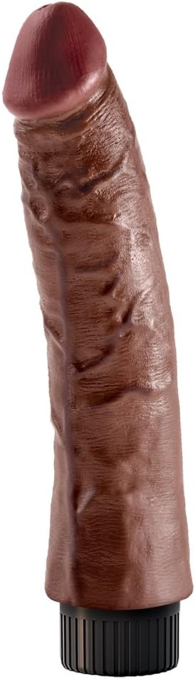 Vibrador Realista King Cock # 7 Marron - imagen 3