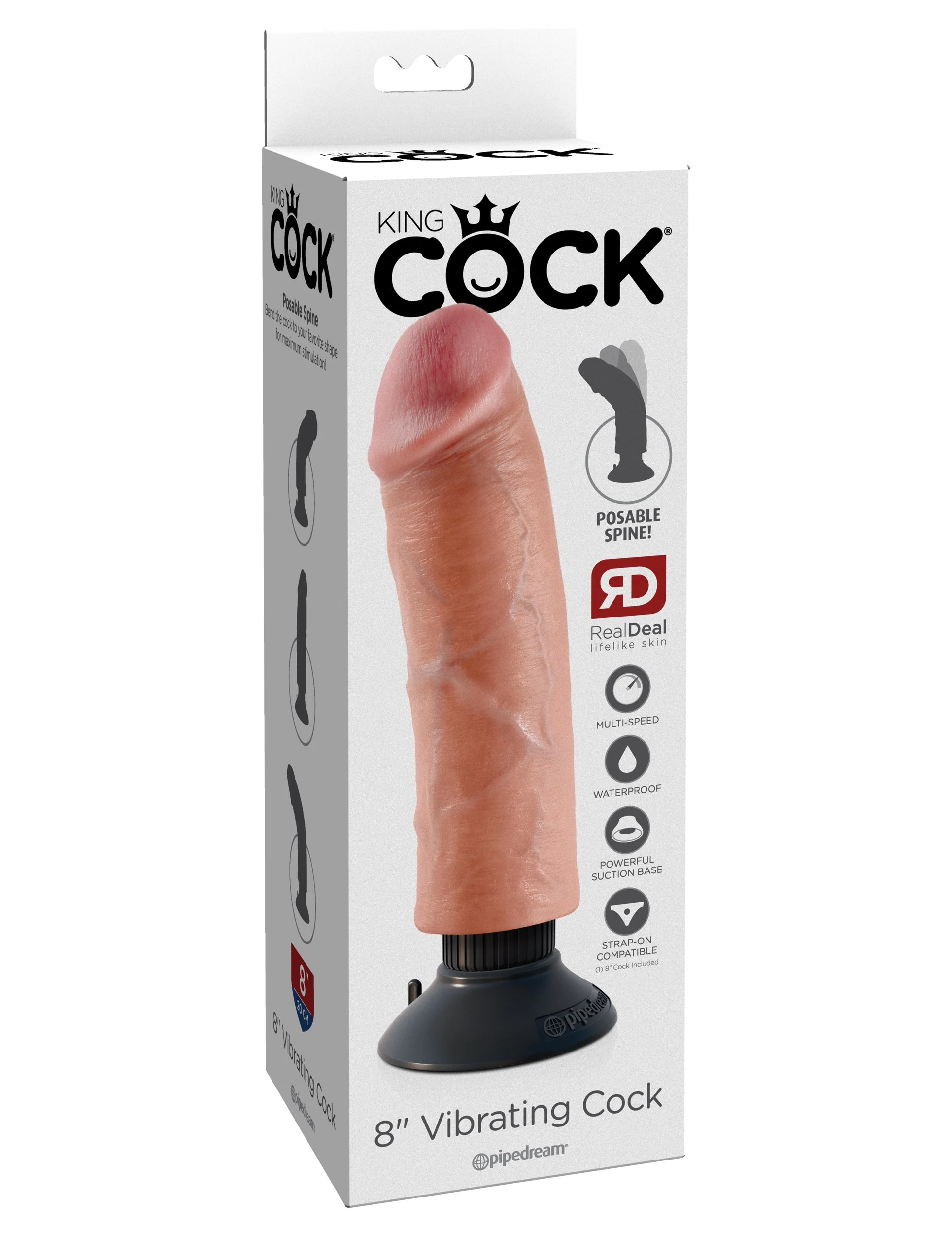 Vibrador Realista Xtreme King Cock 8 - imagen 2
