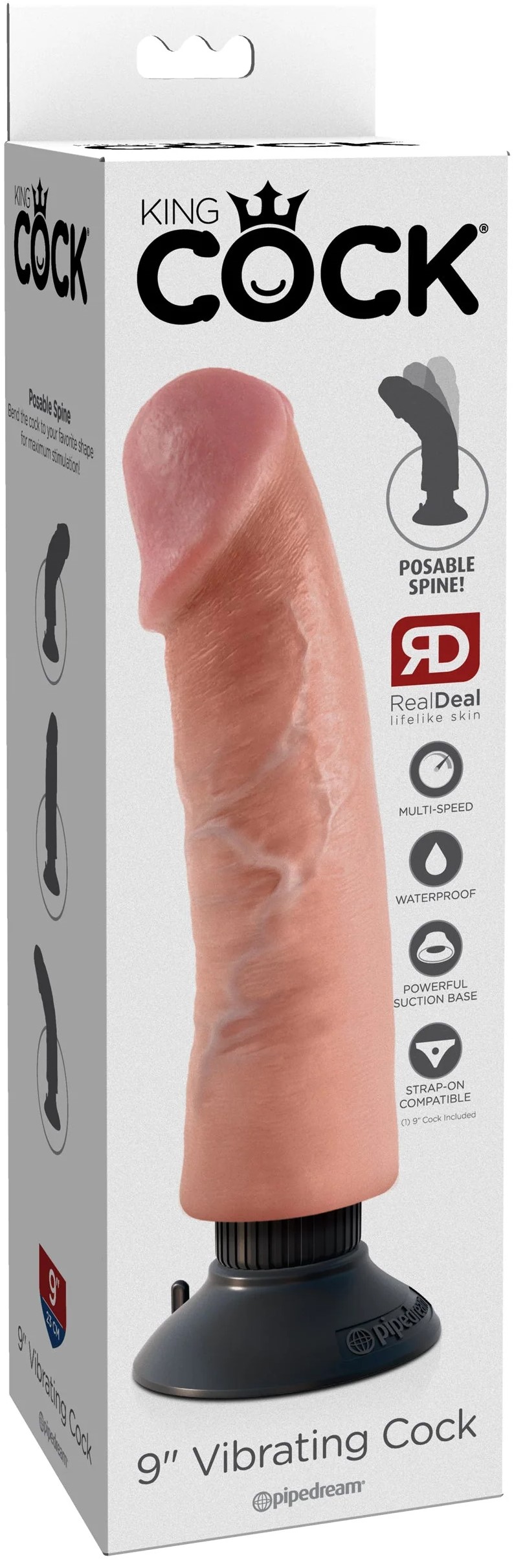 Vibrador Realista Xtreme King Cock 9 - imagen 1